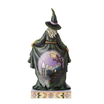 Wicked This Way - Scary Witch Skulls Skirt Figurine  - Country N More Gifts