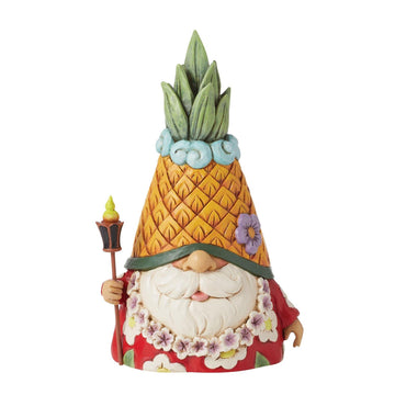 Tropic Like It's Hot -  Tropical Pineapple Gnome Figurine  - Country N More Gifts