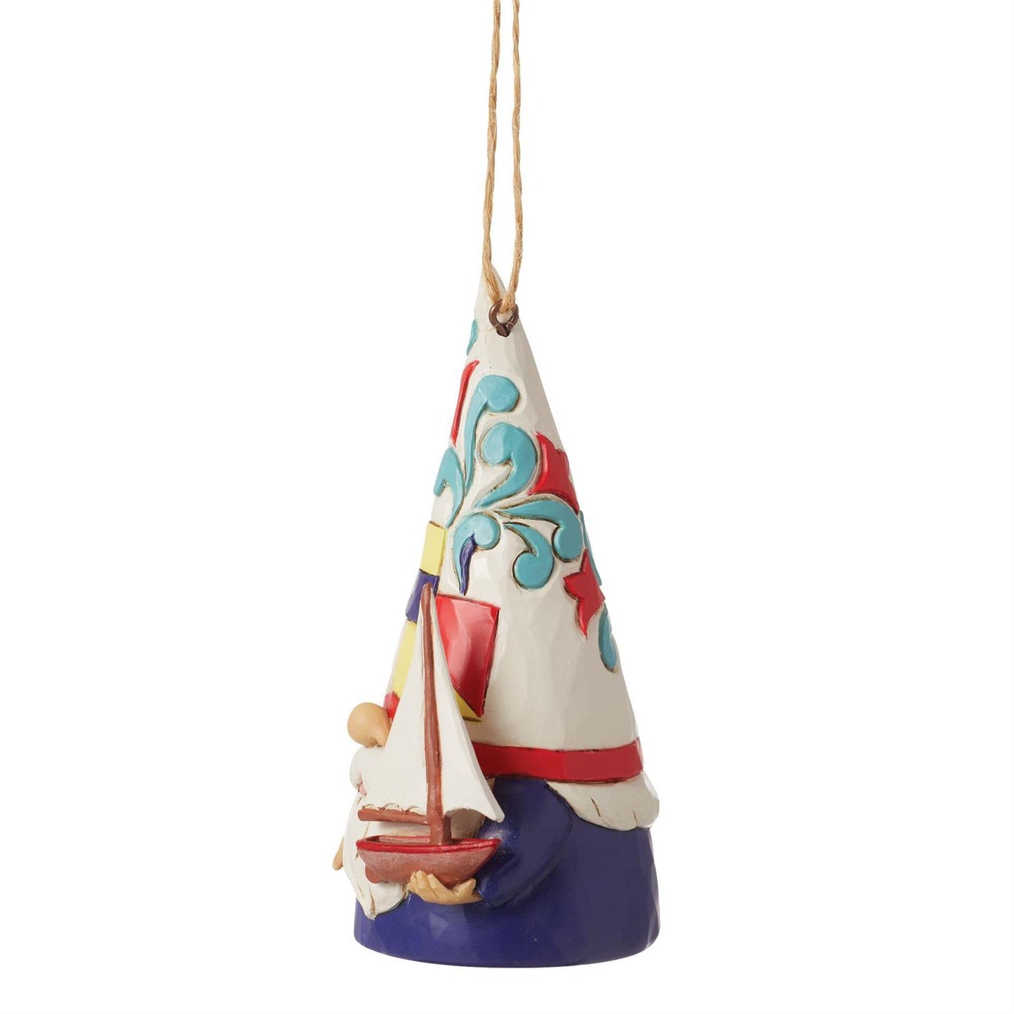 Gnome Sailboat Ornament  - Country N More Gifts