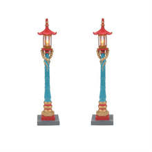 Chinatown Post Lamps Set Of 2