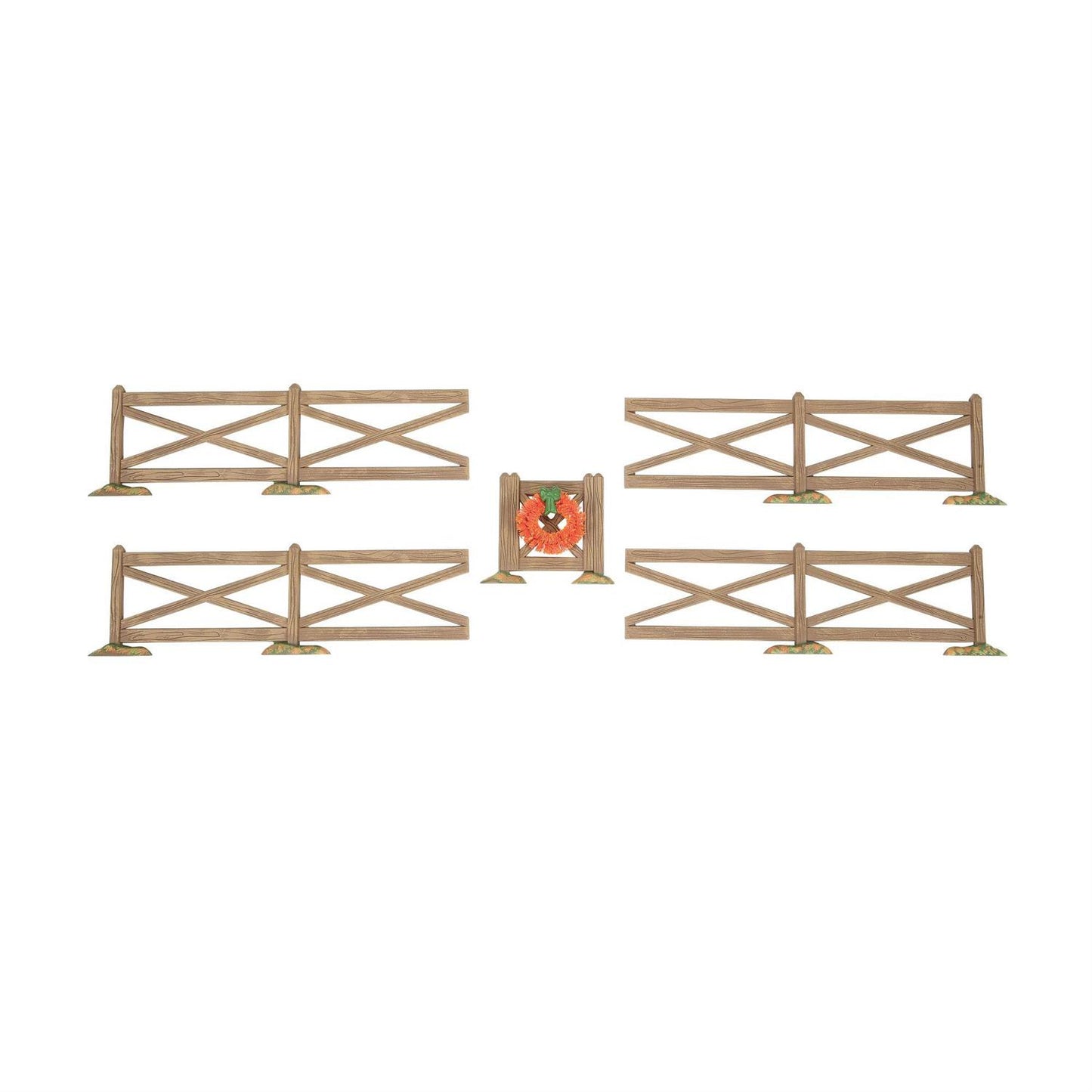 Brown Crossbuck Fence Set - Country N More Gifts