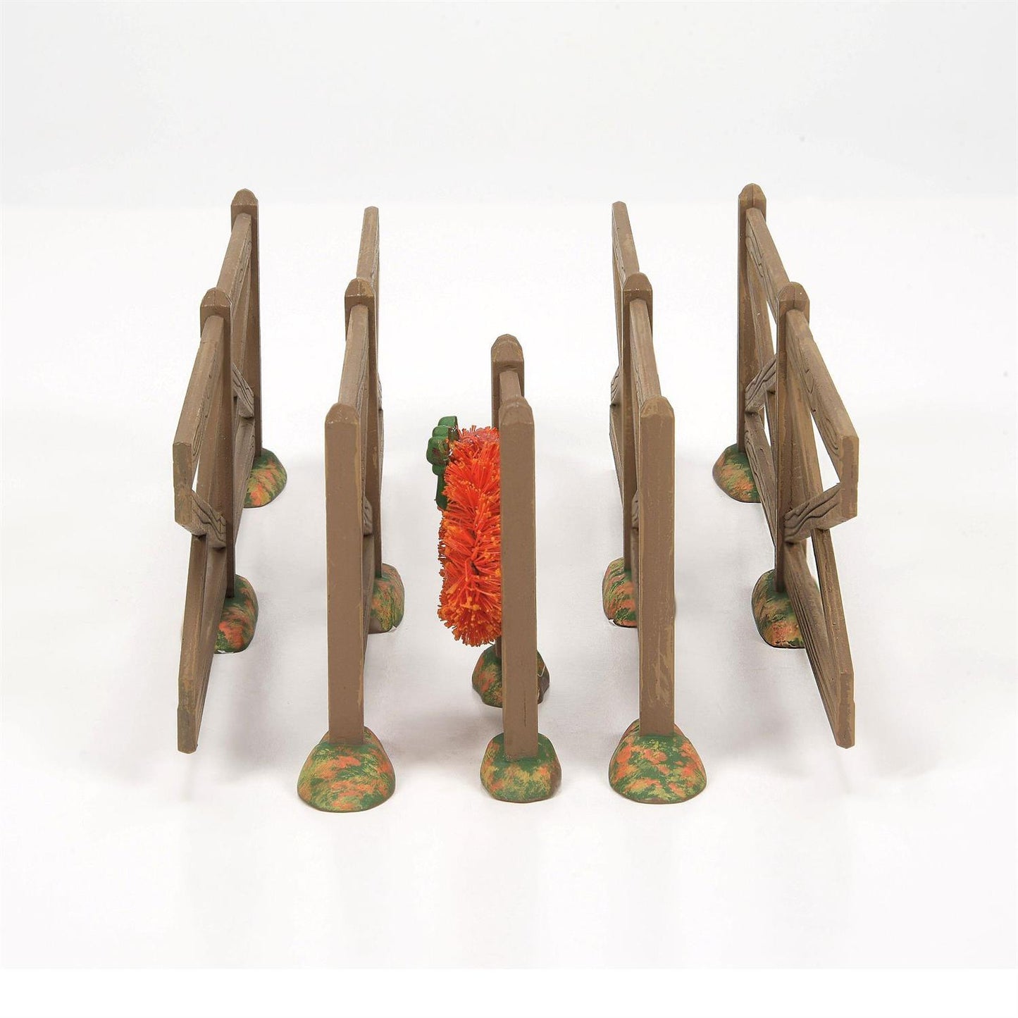 Brown Crossbuck Fence Set - Country N More Gifts
