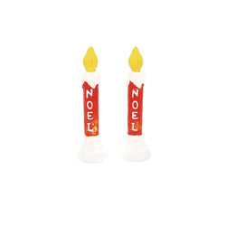 Blow Mold Candle s/2  - Country N More Gifts