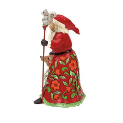 Santa's Woodland Friends - Santa with Fox Figurine - Country N More Gifts