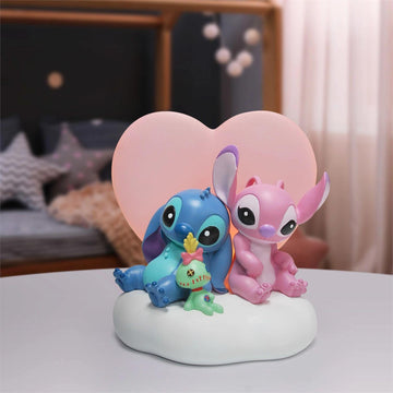 Stitch & Angel Light up figurine - Country N More Gifts