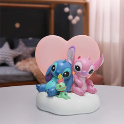 Stitch & Angel Light up figurine - Country N More Gifts
