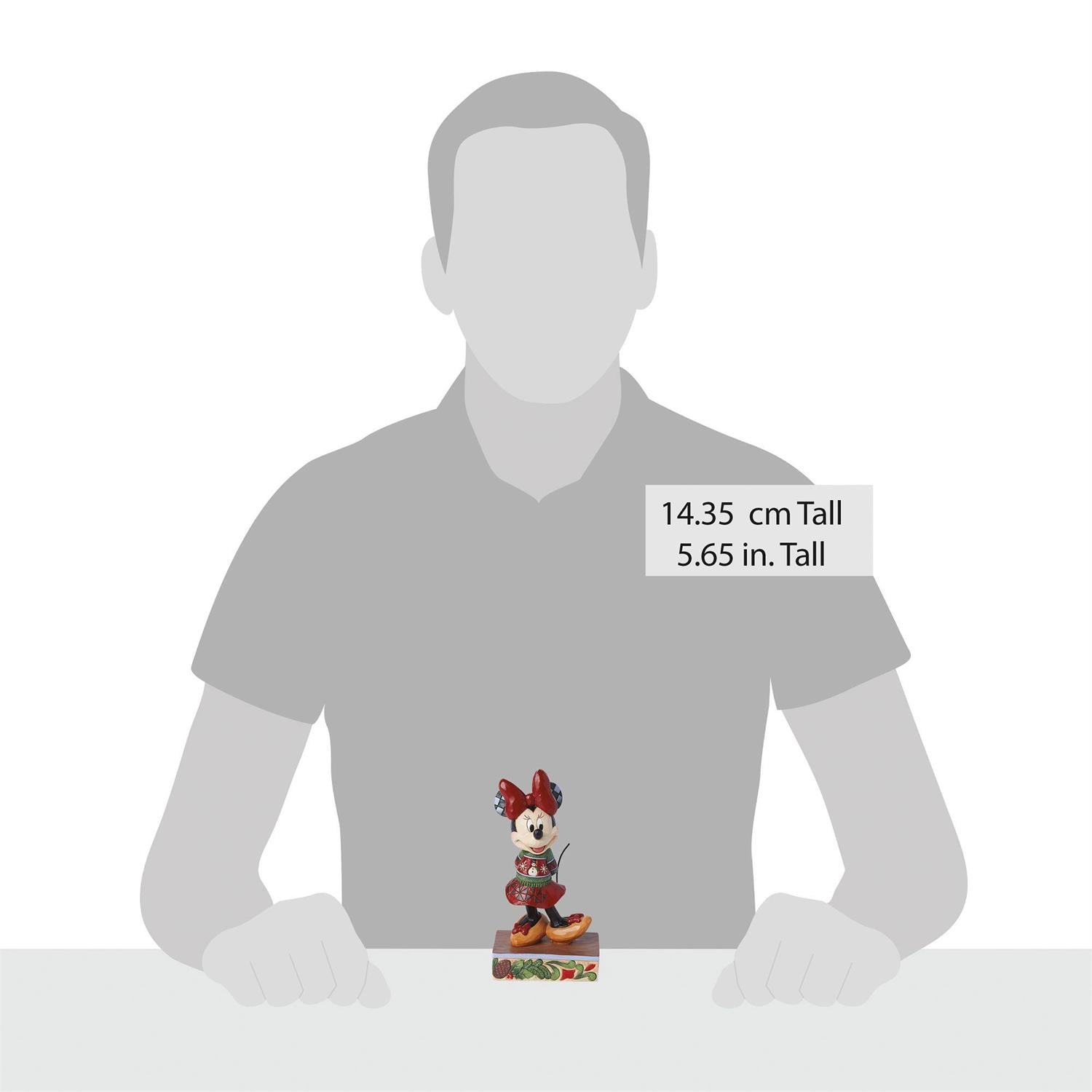 Holiday Ready - Minnie in Christmas Sweater  - Country N More Gifts