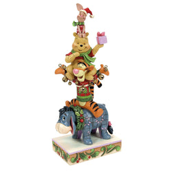 Friendship & Festivities - Pooh & Friends Stacked  - Country N More Gifts