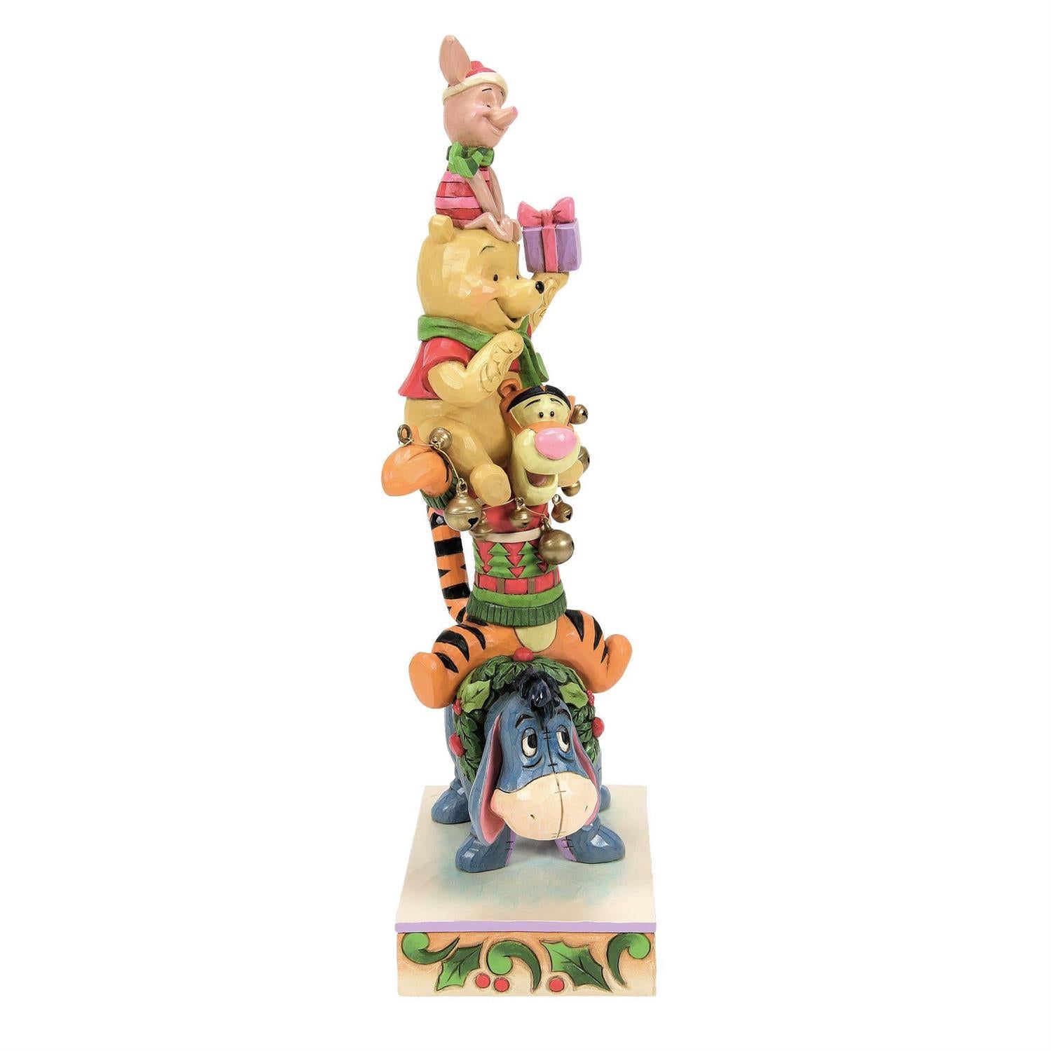 Friendship & Festivities - Pooh & Friends Stacked  - Country N More Gifts