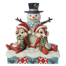 Snow Much Fun - Chip and Dale with Snowman
