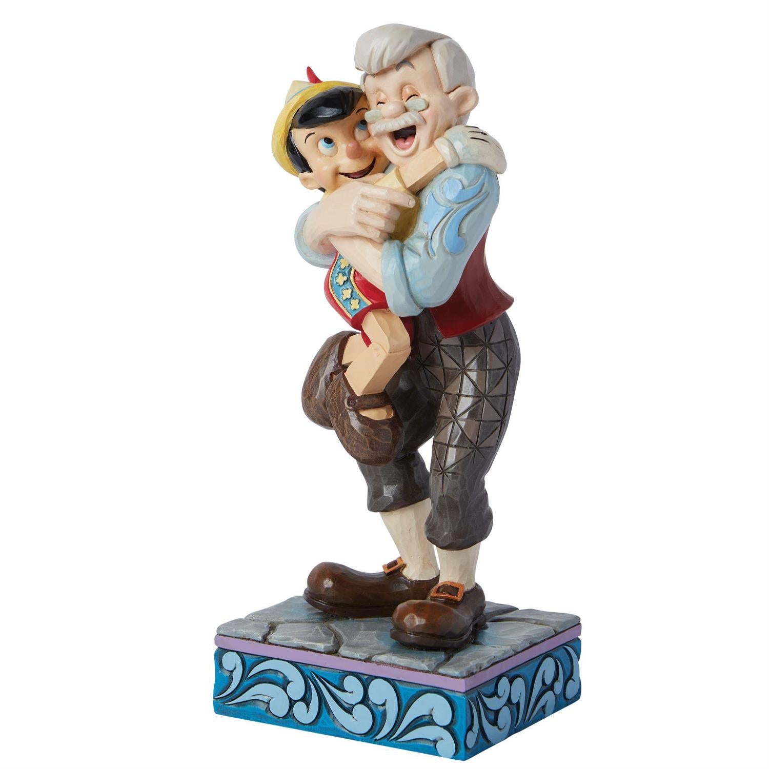 A Father's Love - Gepetto & Pinocchio Hugging  - Country N More Gifts