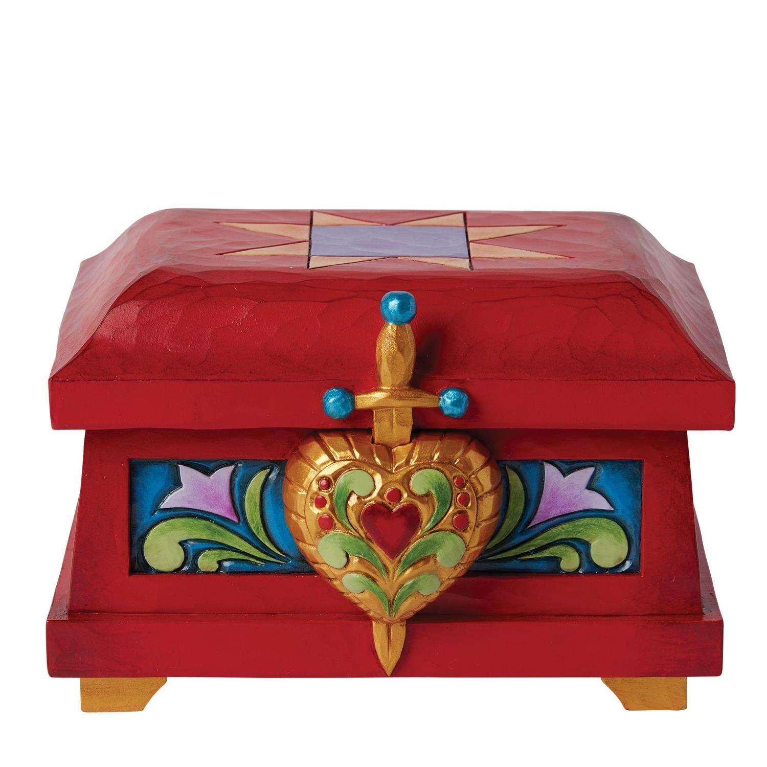 BOX DAMAGE - Who is the Fairest One of All - The Queen's Trinket Box - Country N More Gifts