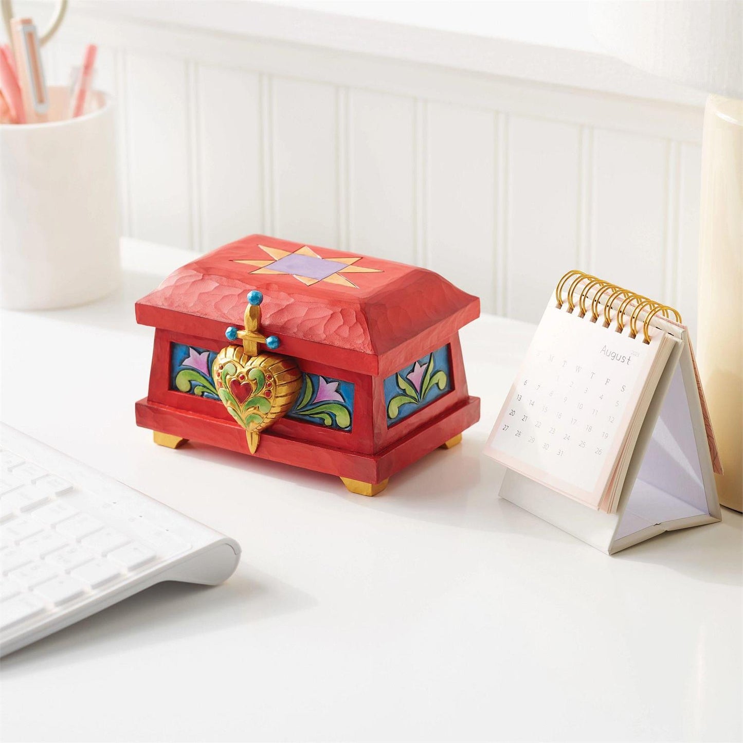 BOX DAMAGE - Who is the Fairest One of All - The Queen's Trinket Box - Country N More Gifts