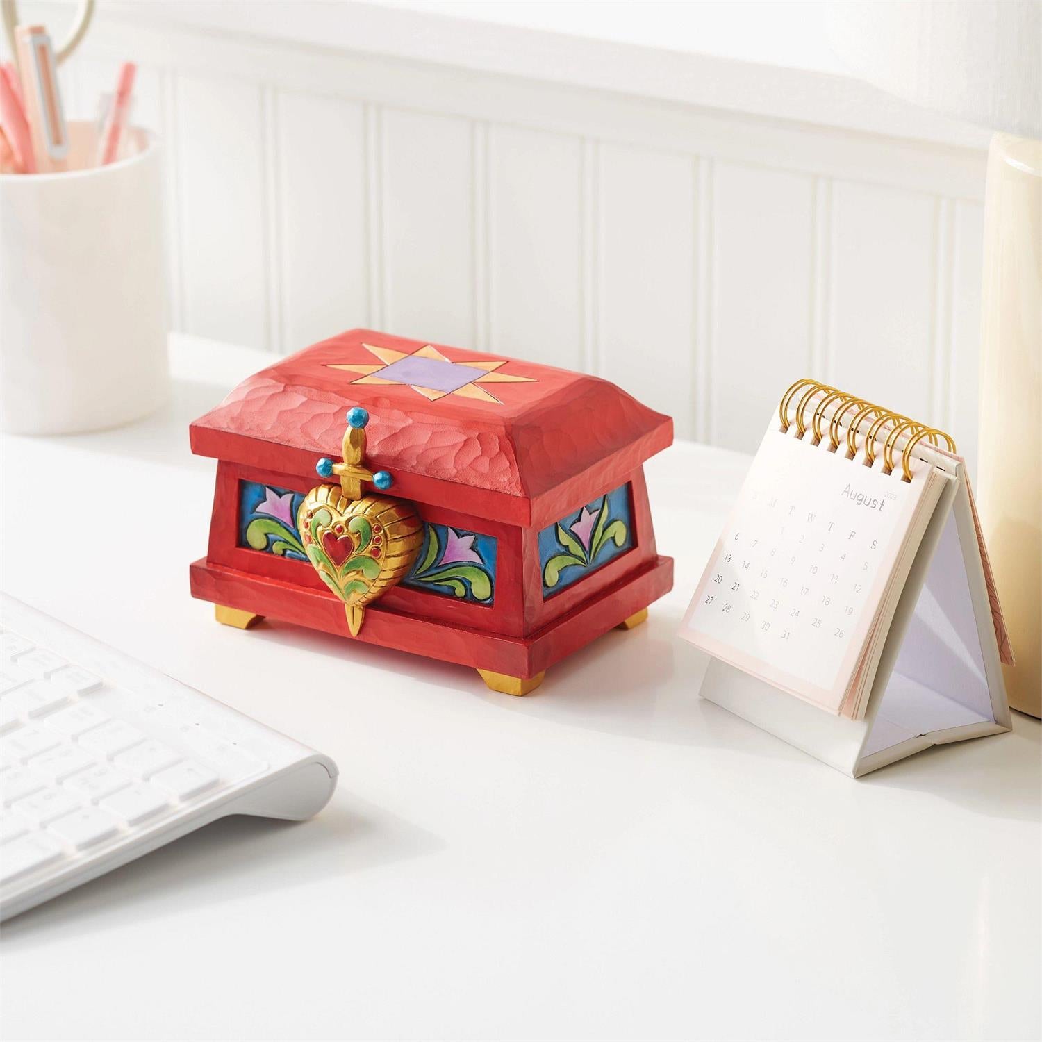 BOX DAMAGE - Who is the Fairest One of All - The Queen's Trinket Box - Country N More Gifts
