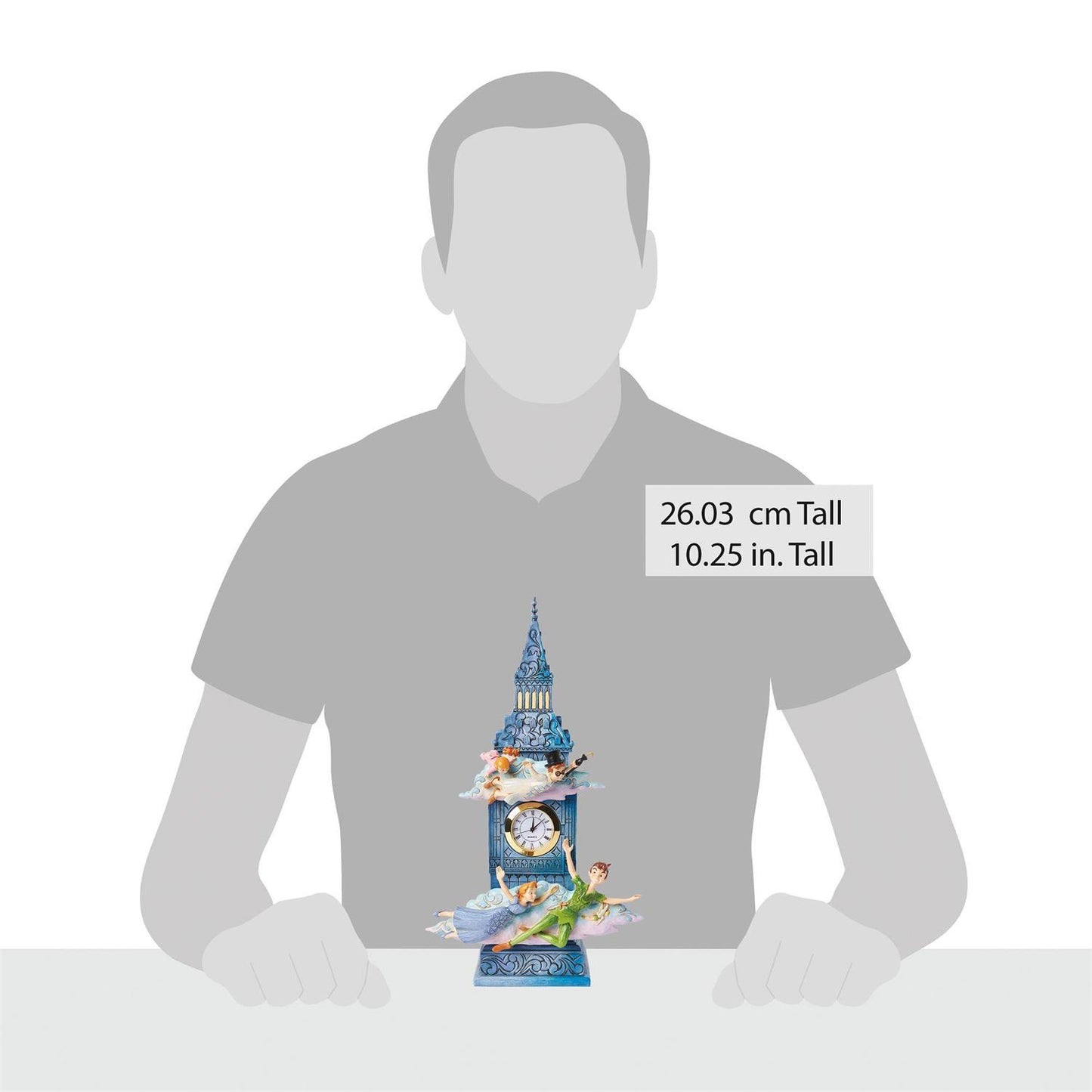 FBA - Time to Find Neverland - Peter Pan Clock - Country N More Gifts