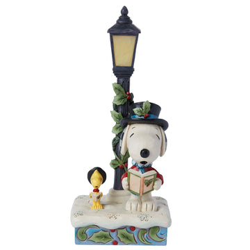 Snoopy & Woodstock Lamp Post  - Country N More Gifts