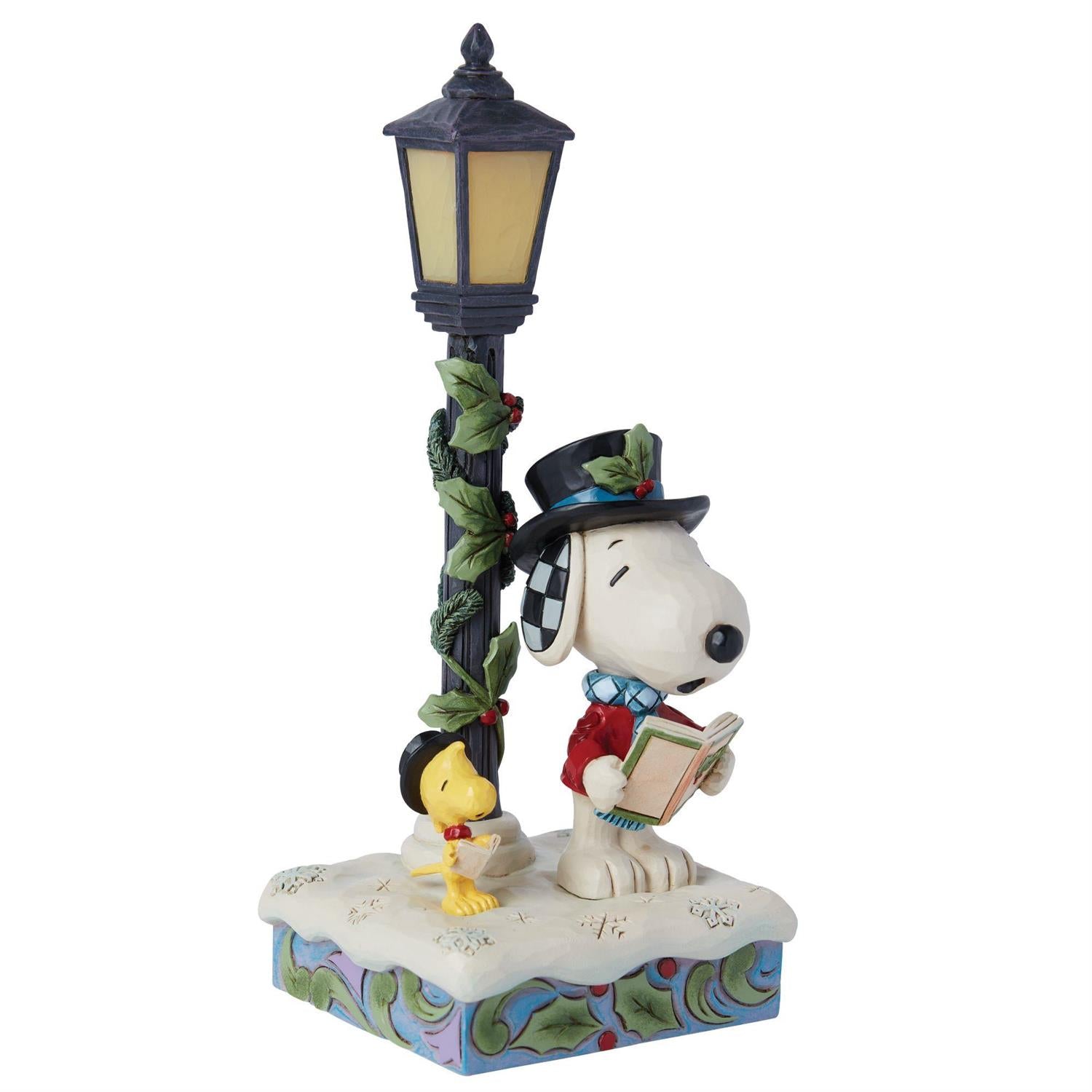 Snoopy & Woodstock Lamp Post  - Country N More Gifts