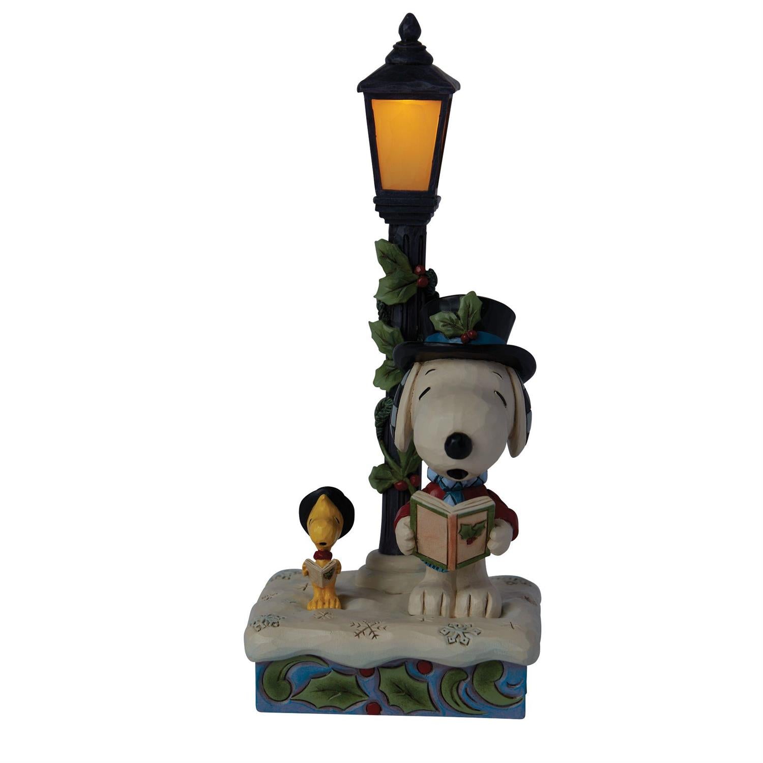 Snoopy & Woodstock Lamp Post – Country N More Gifts