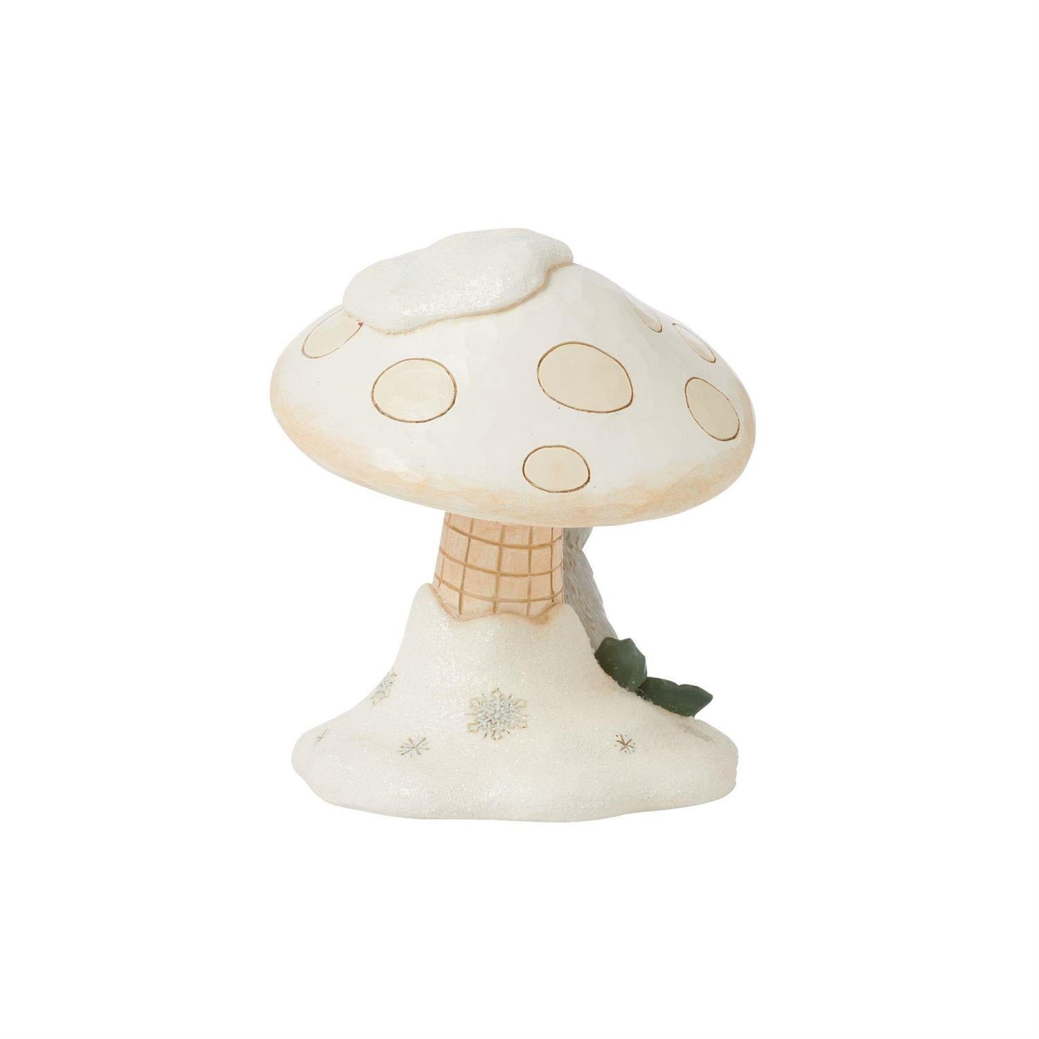 Woodland Bunny Mushroom Figurine  - Country N More Gifts