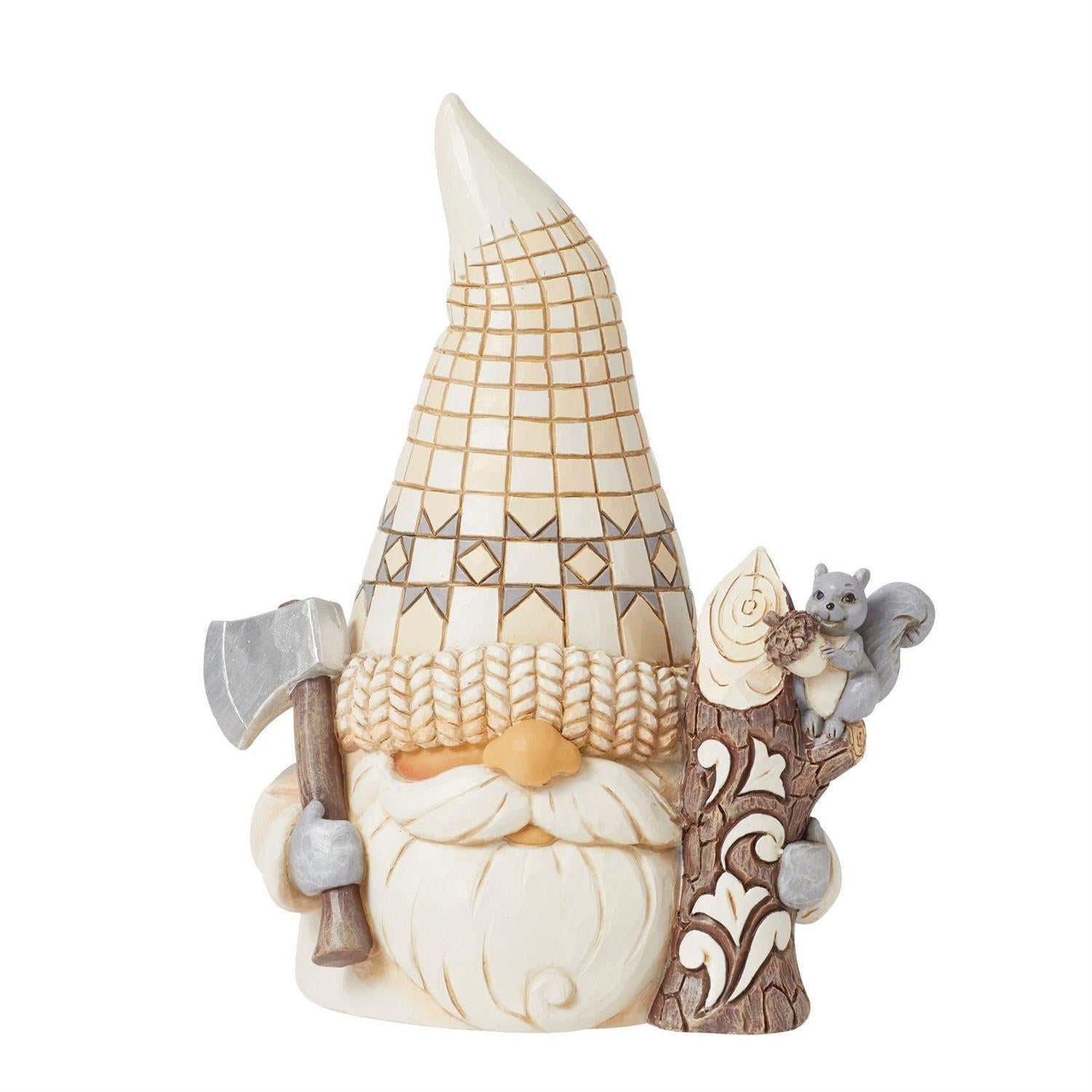 Woodland Lumberjack Gnome Figurine  - Country N More Gifts