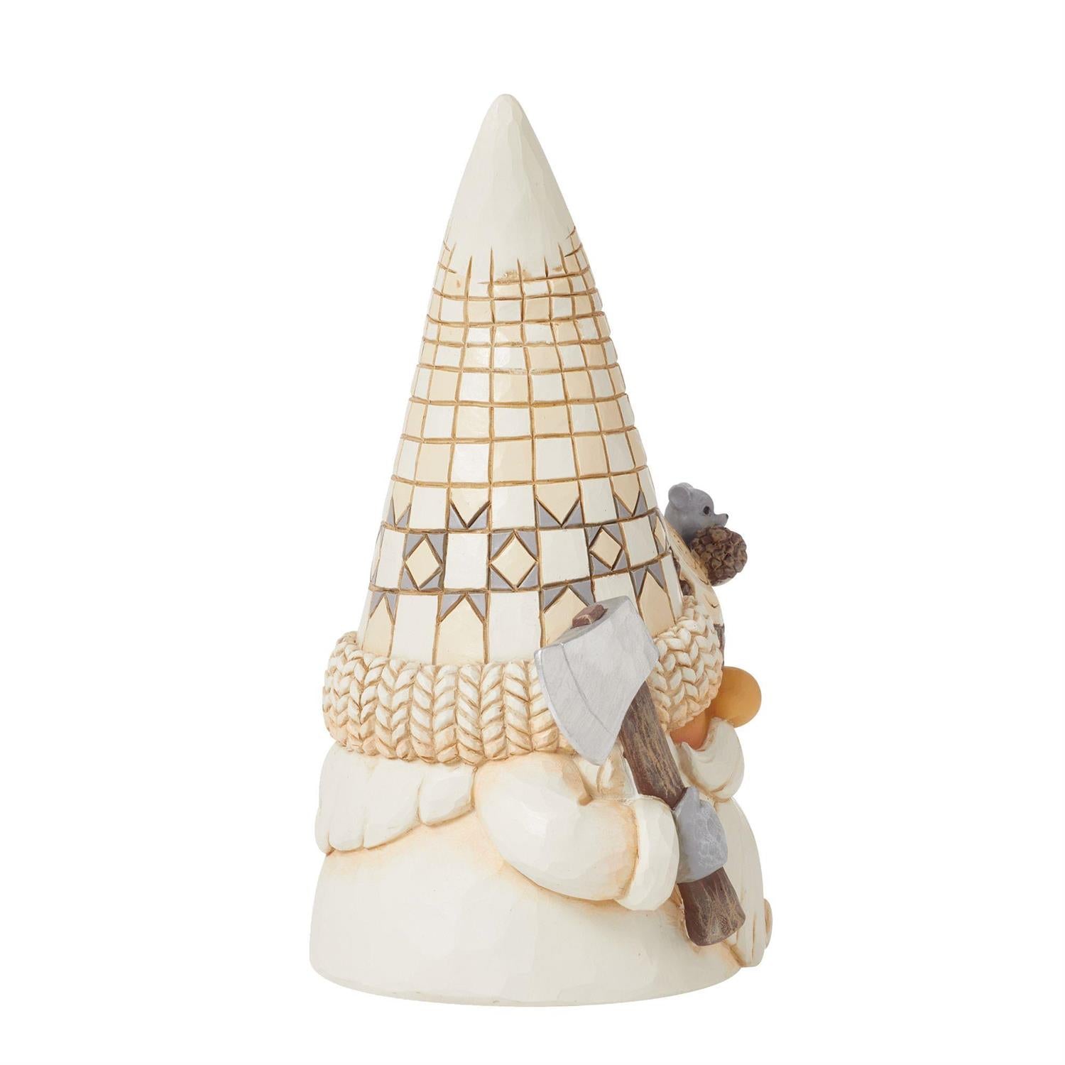 Woodland Lumberjack Gnome Figurine  - Country N More Gifts