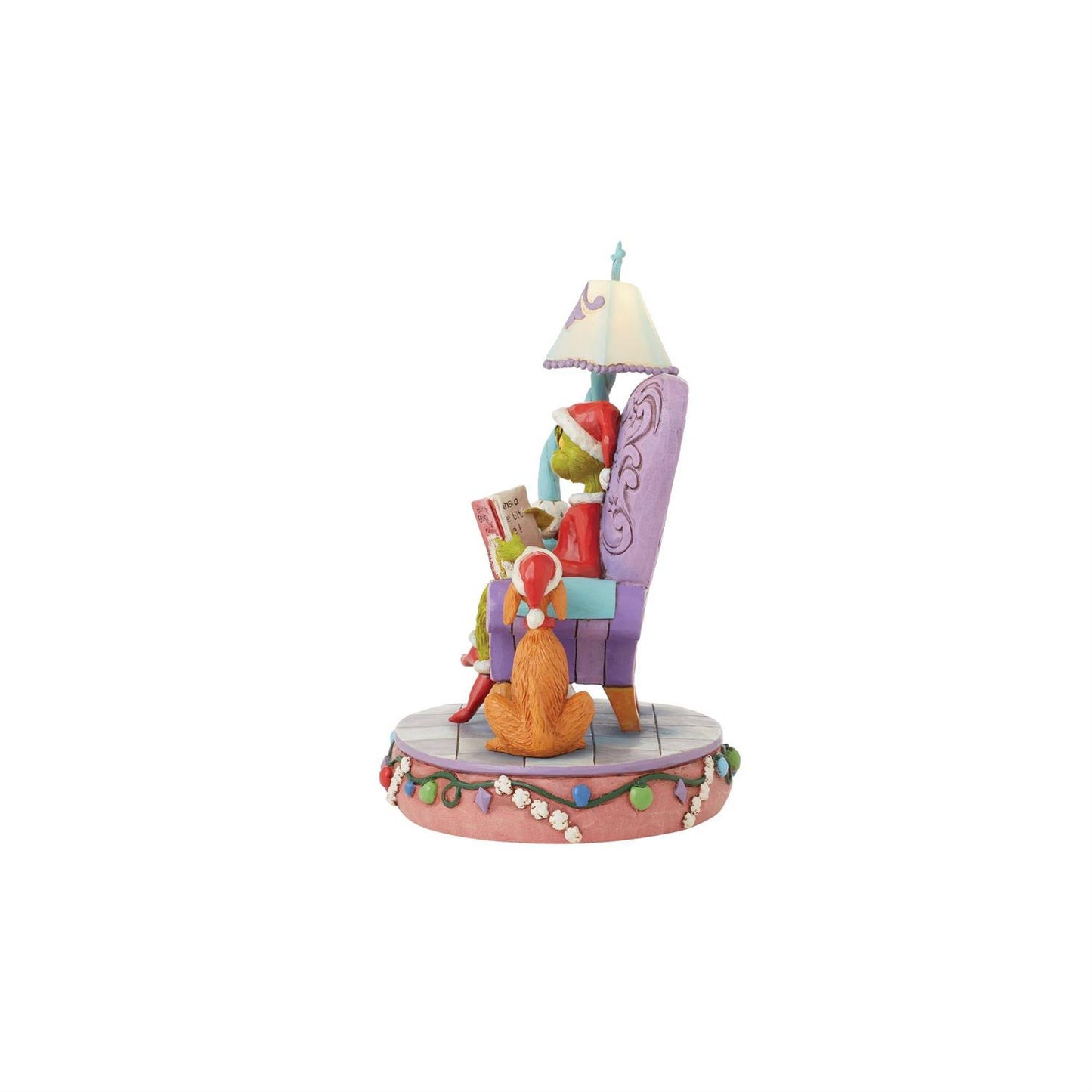 Grinch in Chair with Lamp  - Country N More Gifts