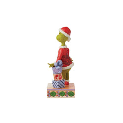 Grinch Leaning on Gifts  - Country N More Gifts