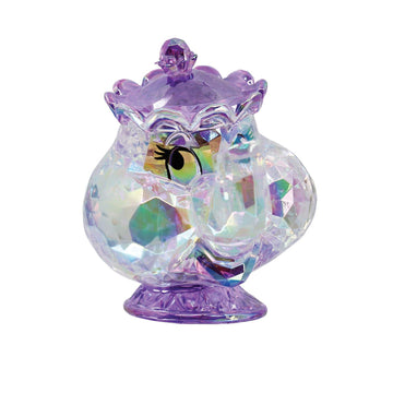 FACETS Mrs. Potts (Beauty and the Beast) - Faceted Acrylic Figurine  - Country N More Gifts