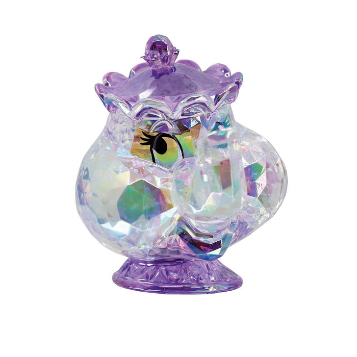 FACETS Mrs. Potts (Beauty and the Beast) - Faceted Acrylic Figurine