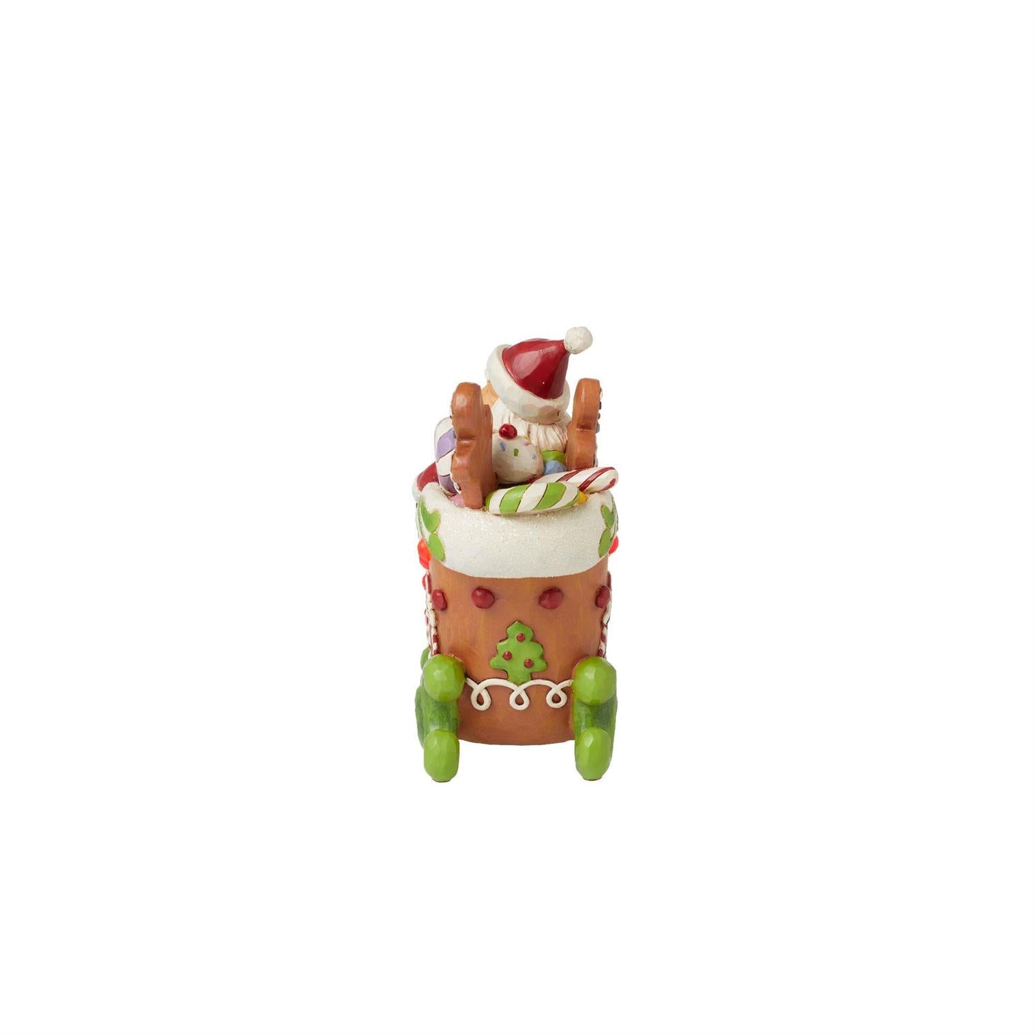 Gingerbread Santa LED Figurine  - Country N More Gifts