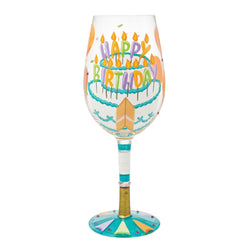 Birthday Slice Wine Glass - Country N More Gifts