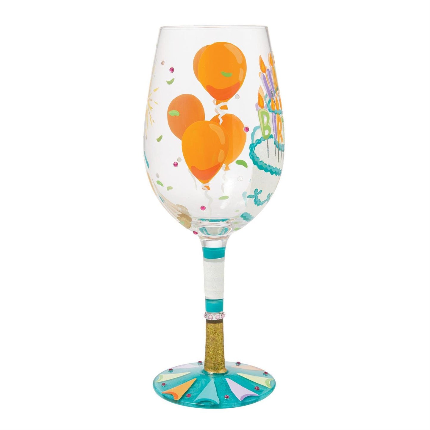 Birthday Slice Wine Glass - Country N More Gifts