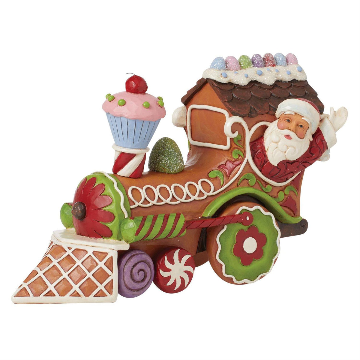 Gingerbread Train Set of 2  - Country N More Gifts
