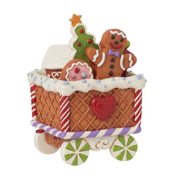 Gingerbread Train Car Figurine  - Country N More Gifts