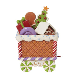 Gingerbread Train Car Figurine  - Country N More Gifts