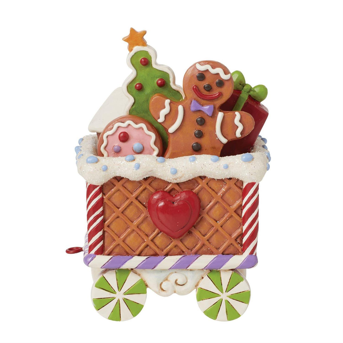 Gingerbread Train Set of 2  - Country N More Gifts