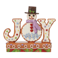 Gingerbread JOY Figurine  - Country N More Gifts