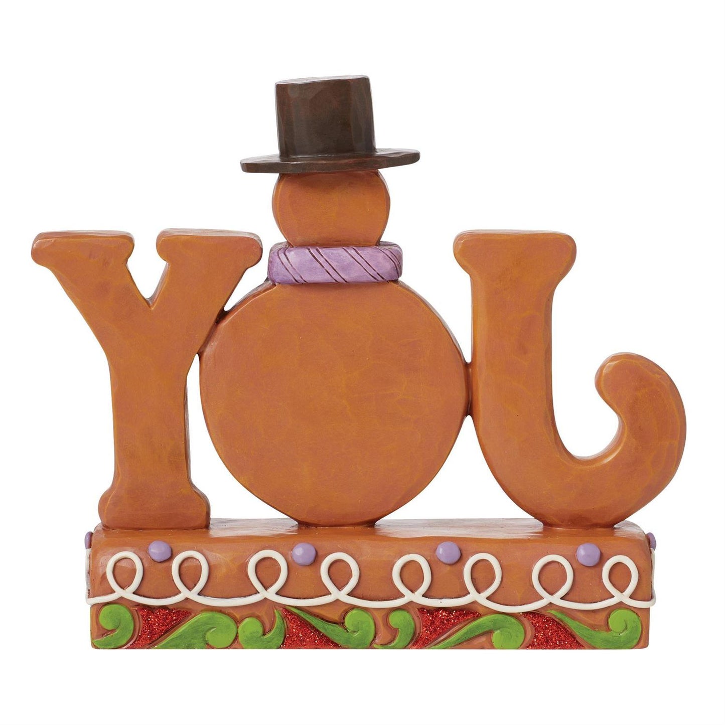 Gingerbread JOY Figurine  - Country N More Gifts