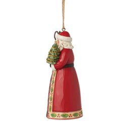 Highland Glen Santa Staff Ornament  - Country N More Gifts