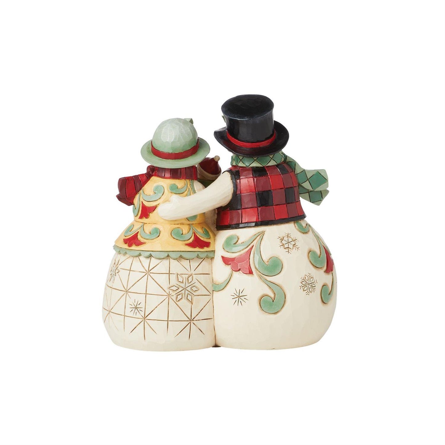 BOX DAMAGE - Highland Glen Snowmen Family Figurine - Country N More Gifts