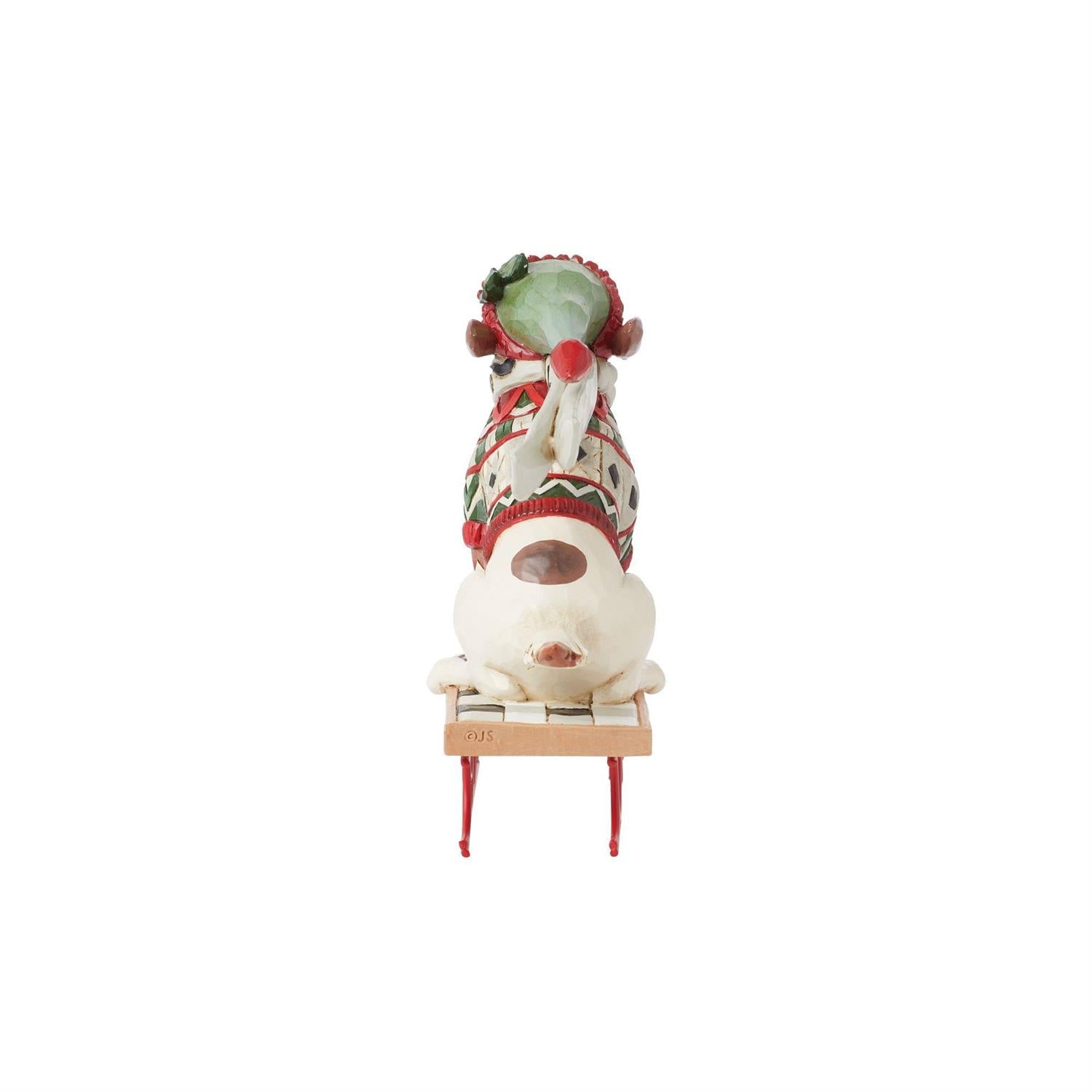 Highland Glen Dog on Sled Figurine  - Country N More Gifts