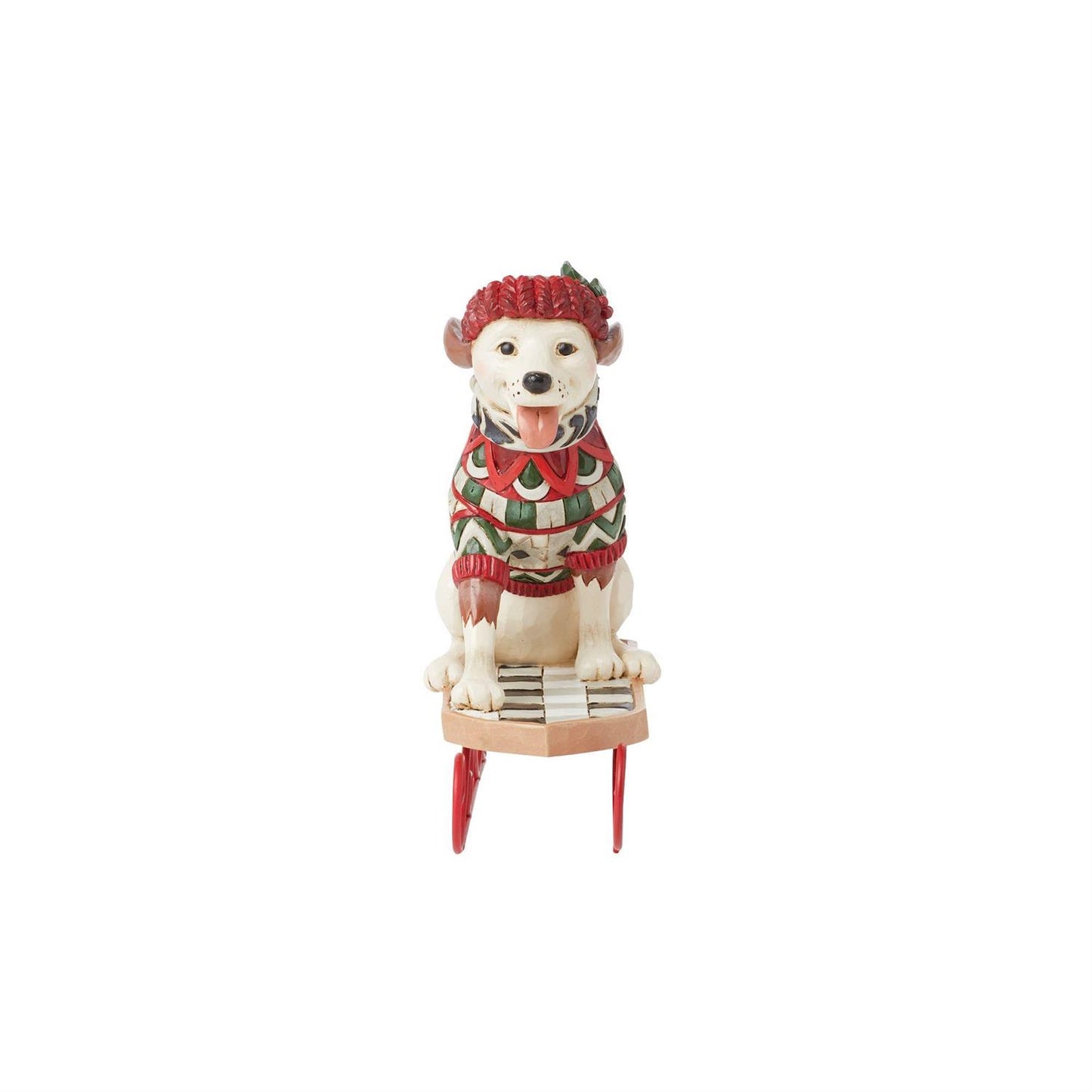 Highland Glen Dog on Sled Figurine  - Country N More Gifts