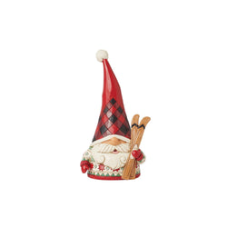 Highland Glen Gnome Skis Figurine  - Country N More Gifts
