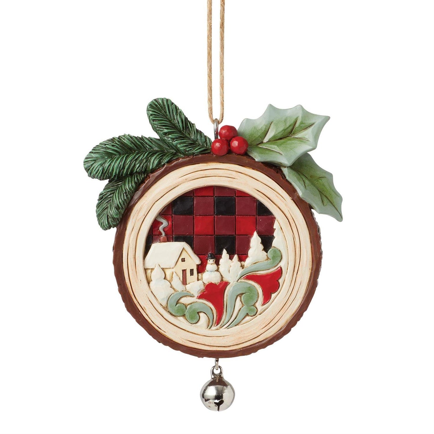 Highland Glen Wood Ornament  - Country N More Gifts