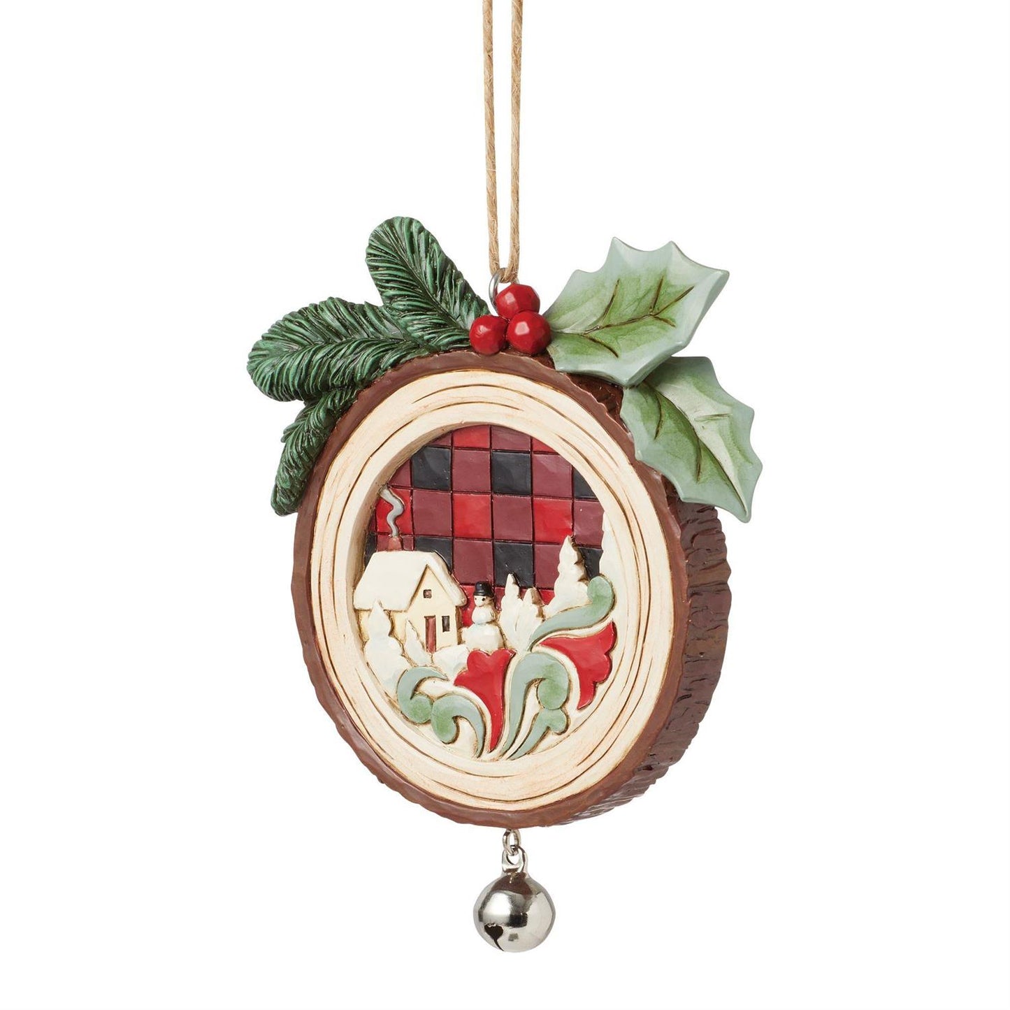 Highland Glen Wood Ornament  - Country N More Gifts