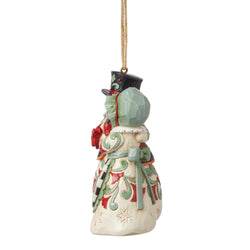 Highland Glen Snwmn Mr & Mrs Ornament  - Country N More Gifts