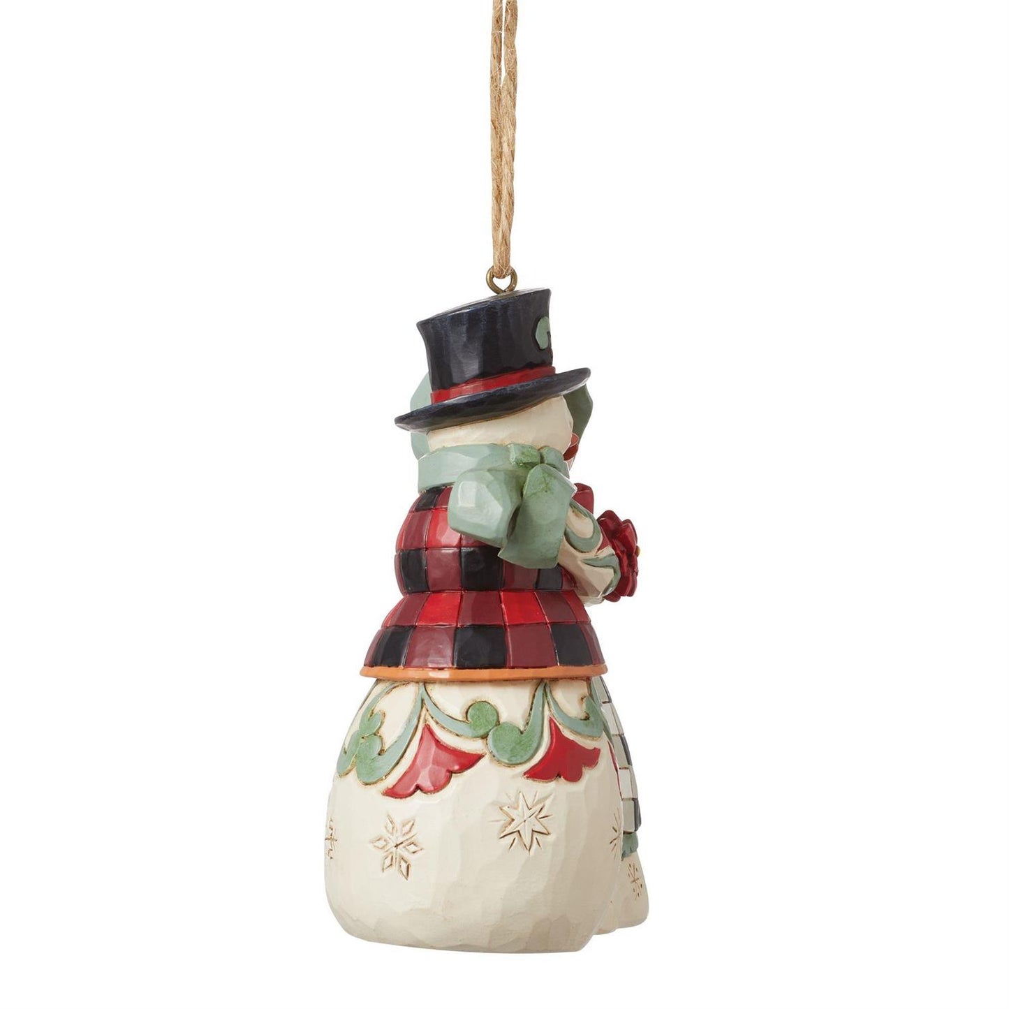 Highland Glen Snwmn Mr & Mrs Ornament  - Country N More Gifts