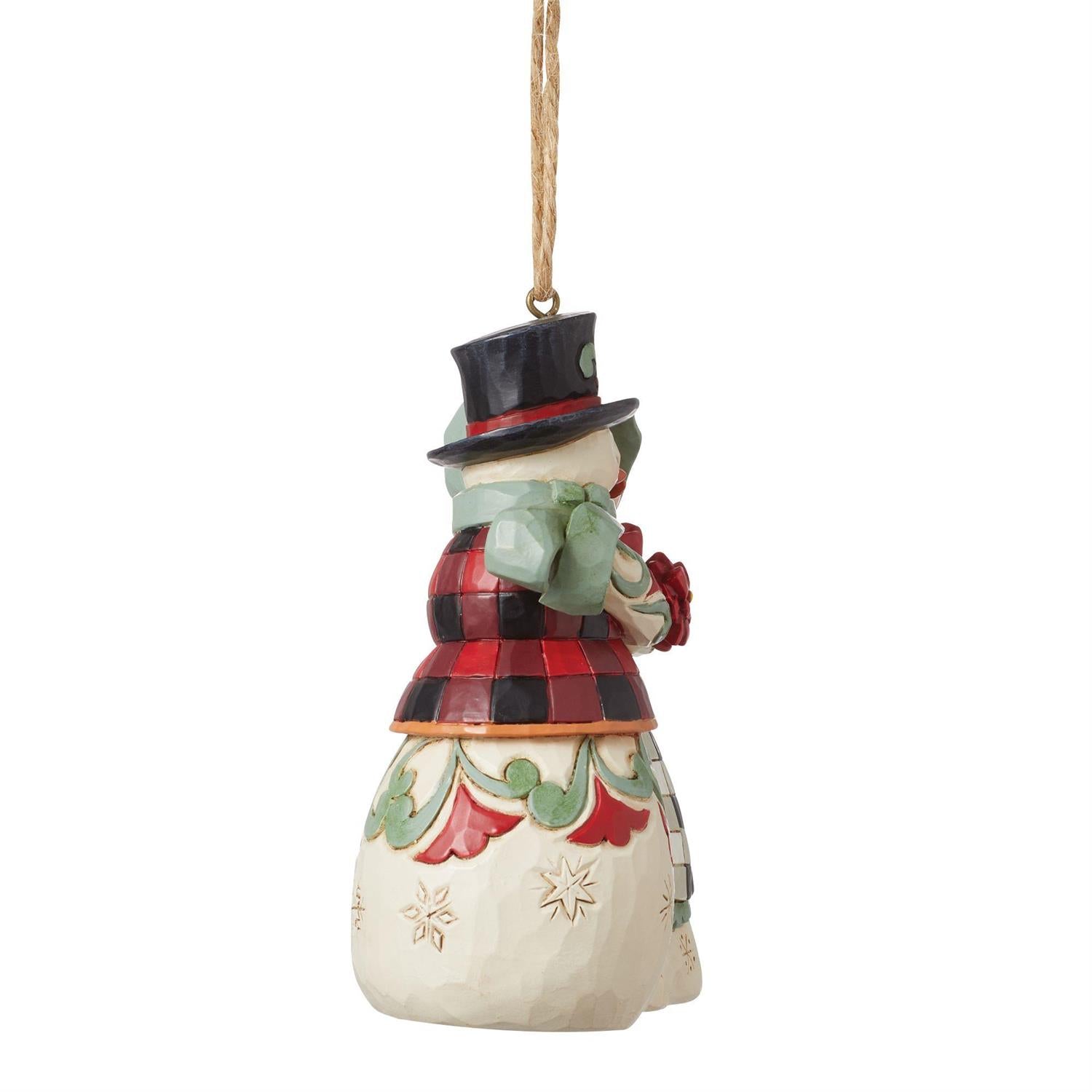 Highland Glen Snwmn Mr & Mrs Ornament  - Country N More Gifts
