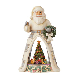 Santa Open Scene LED with Animals - Country N More Gifts