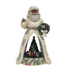 LED Santa Open Scene with Animals - Country N More Gifts